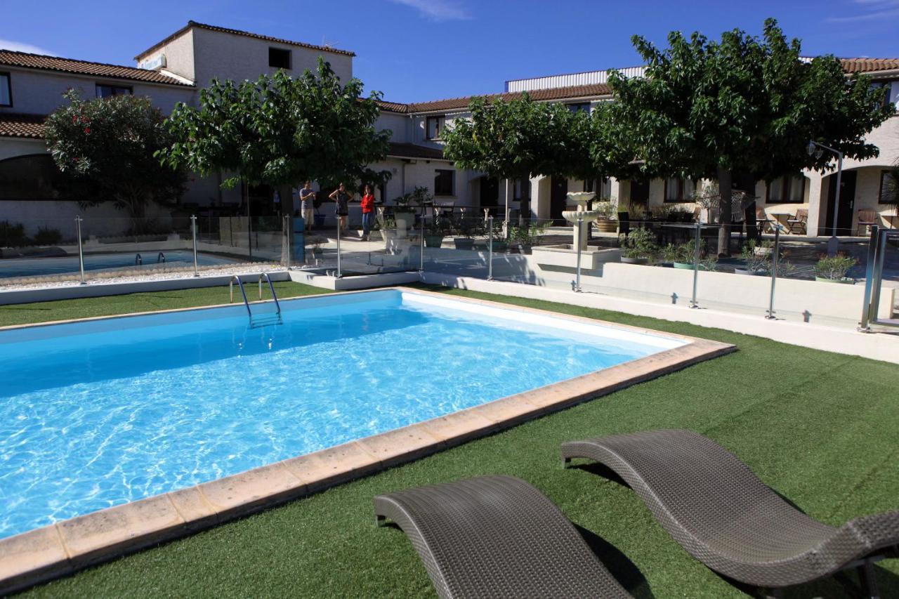 Logis Hotel Le Pressoir Saint-Chinian Eksteriør billede